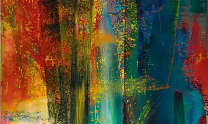Diving into Art: Gerhard Richter Wall-Sized Marvel Could Hit $30 Million!